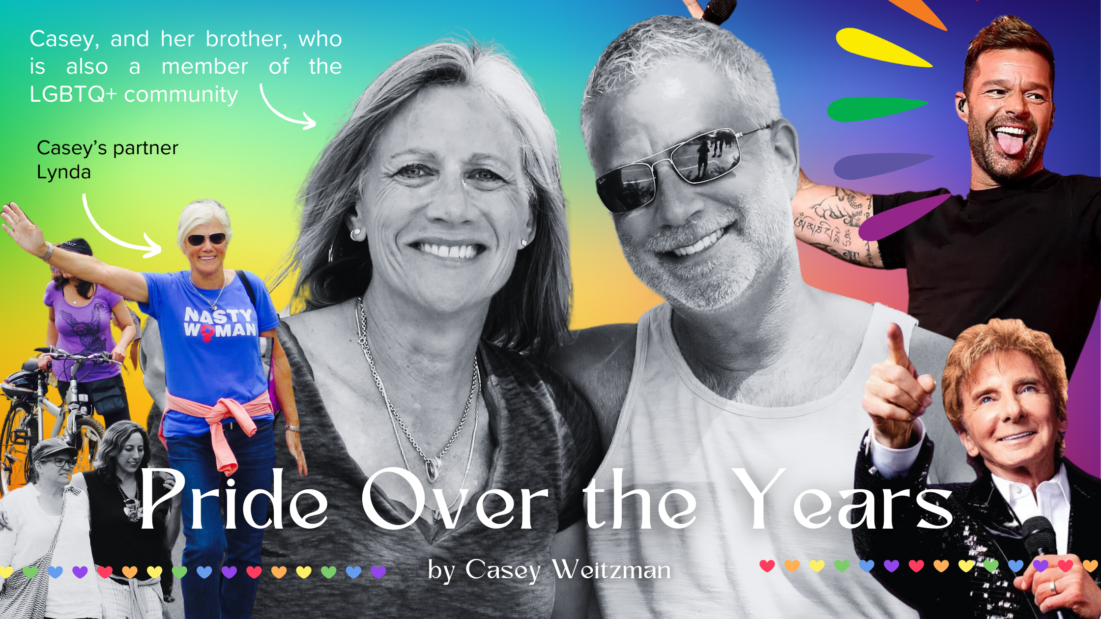 Pride Over the Years by Casey Weitzman