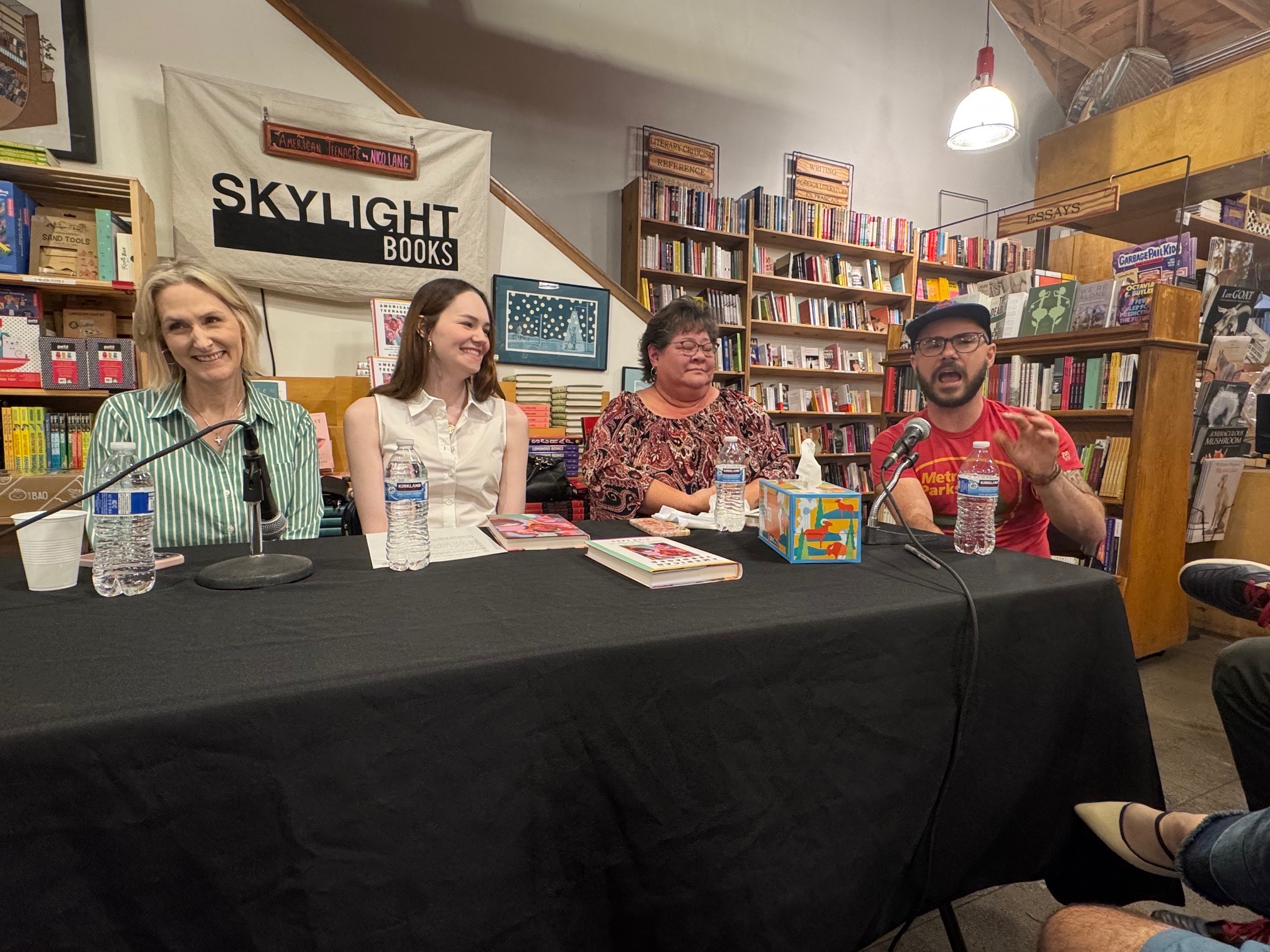 Panel at a Book Signing Event